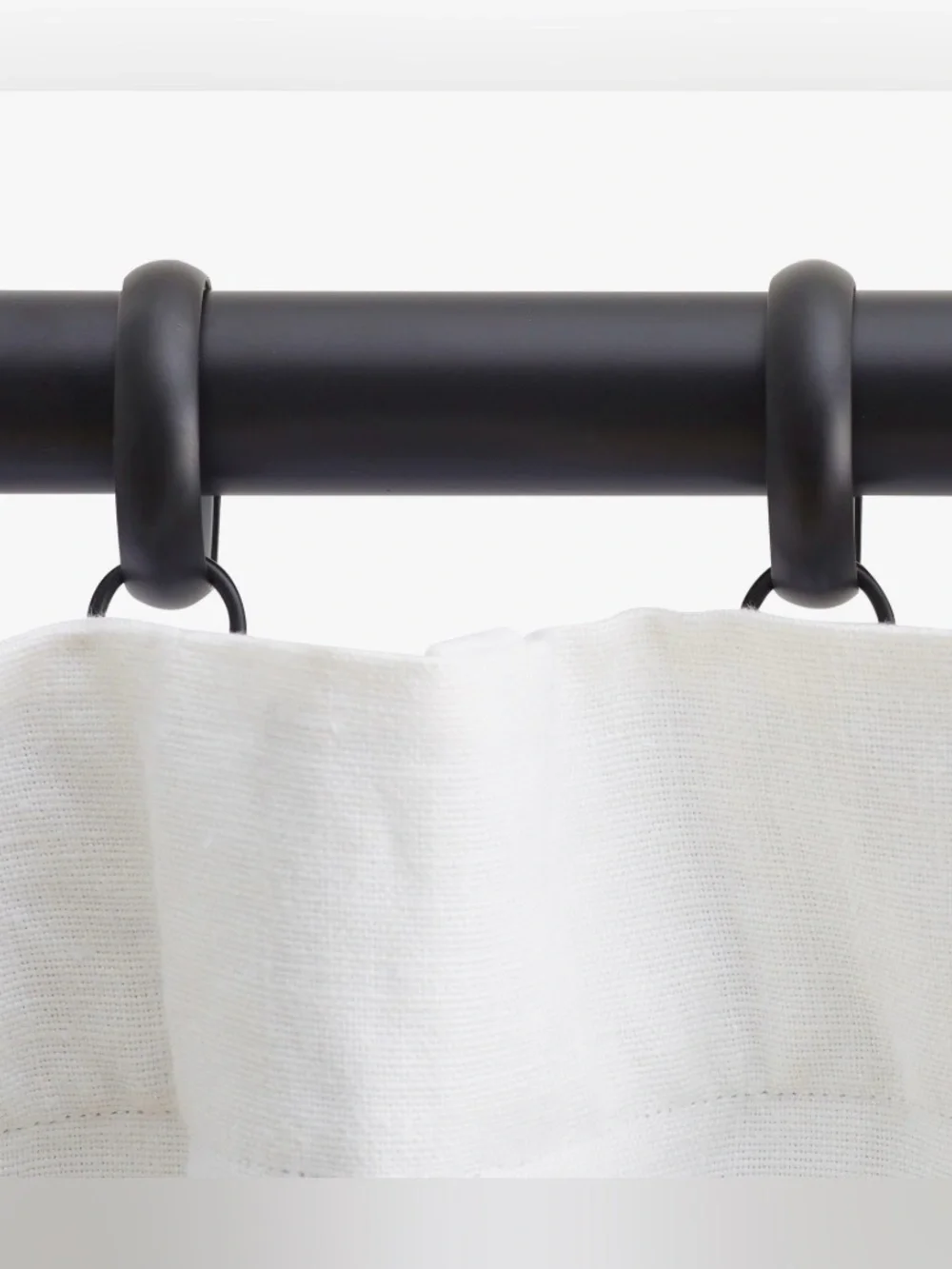 Pottery Barn Quiet-Glide Curtain Rings | Antique Bronze | 2 Sets